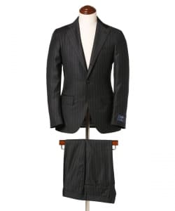 Ermenegildo Zegna ウール ストライプ スーツ