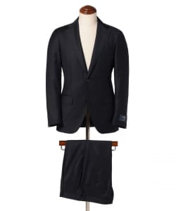 Ermenegildo Zegna ウール ソリッド スーツ