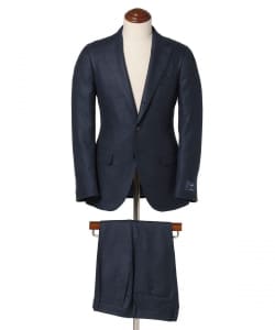 Ermenegildo Zegna カシミヤ シャドーグレンチェック スーツ