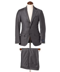 Ermenegildo Zegna ウール メランジ スーツ