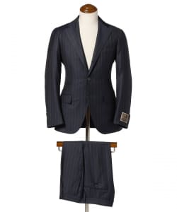 TAGLIA DI DELFINO ウール ストライプ スーツ