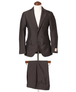 CARLO BARBERA モヘヤ ソリッド スーツ