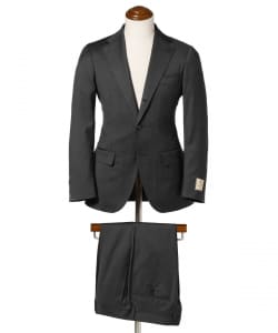 CARLO BARBERA ウール ソリッド スーツ