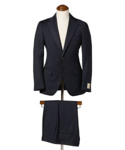 CARLO BARBERA ウール ソリッド スーツ