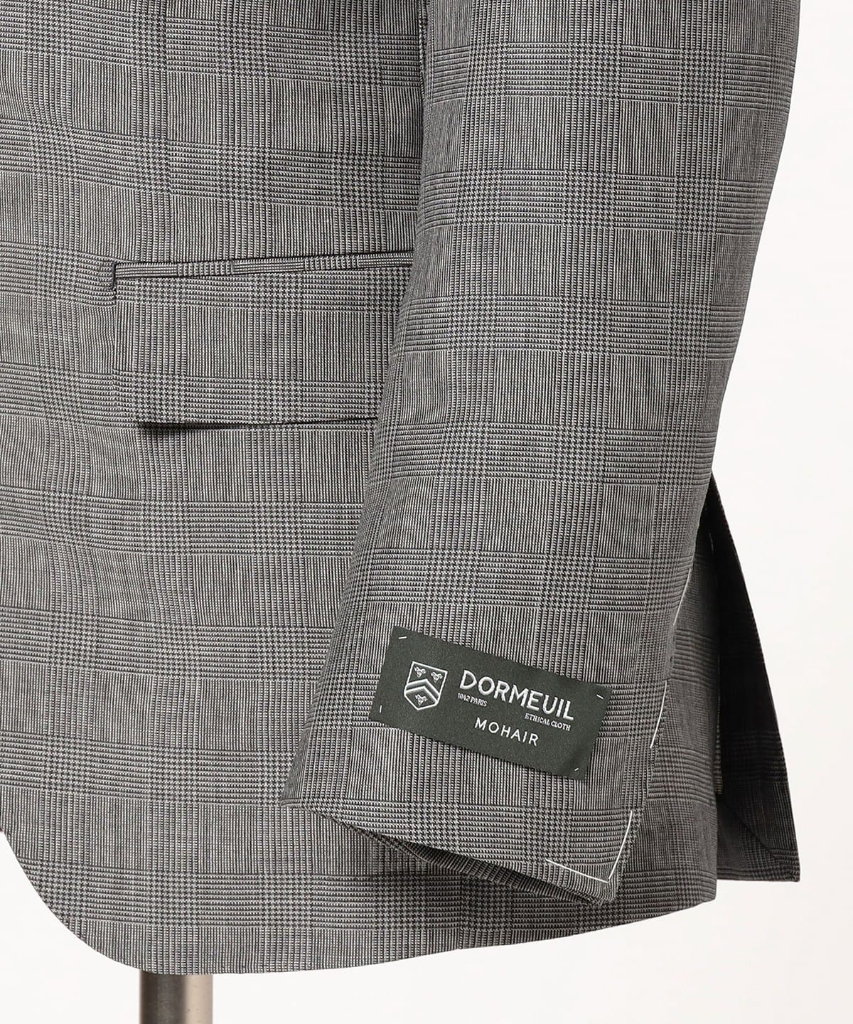 銀座グローバルスタイル 3ピース DORMEUIL チェック グレー ペイズリー NEW ARRIVAL＜DORMEUIL＞グレンプレイドスーツ｜ビームス 銀座｜BEAMS