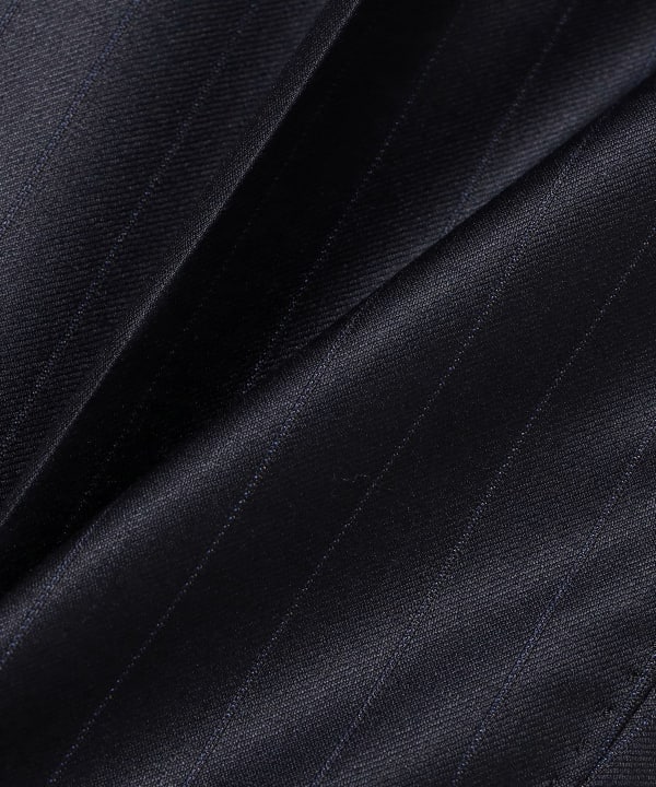 Ermenegildo Zegna ウールシルク カラーストライプ スーツ