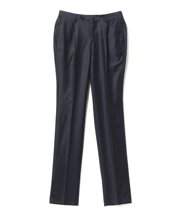 Ermenegildo Zegna ウールシルク カラーストライプ スーツ