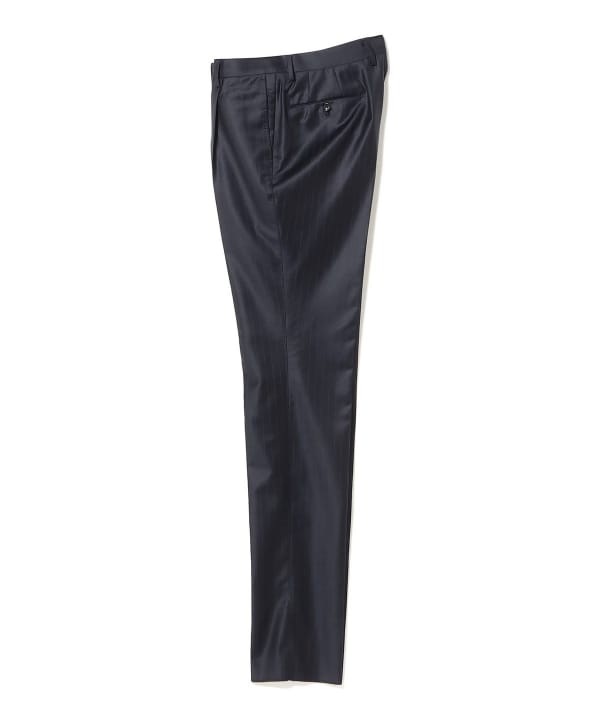 Ermenegildo Zegna ウールシルク カラーストライプ スーツ