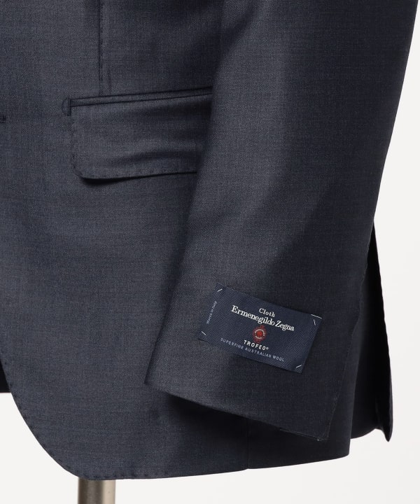 Ermenegildo Zegna シャークスキン メランジ スーツ