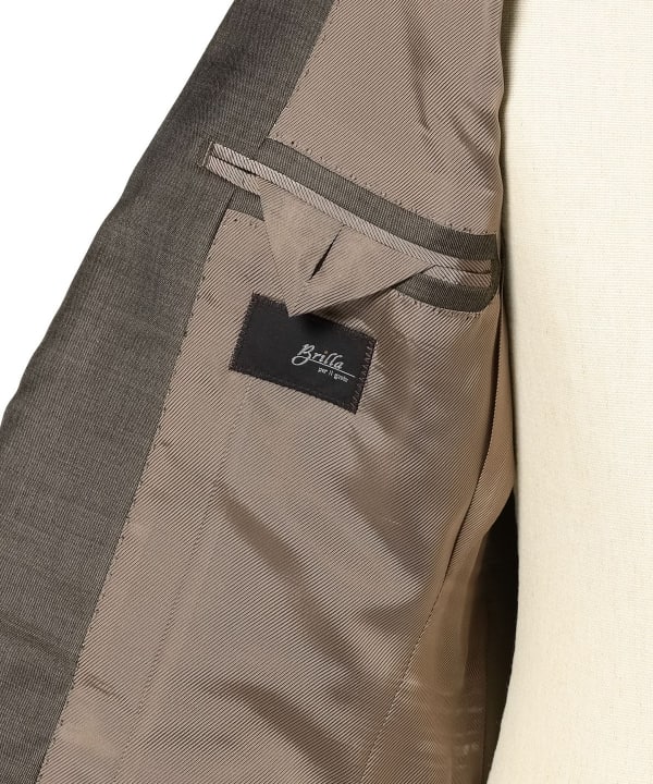 Ermenegildo Zegna シャークスキン メランジ スーツ
