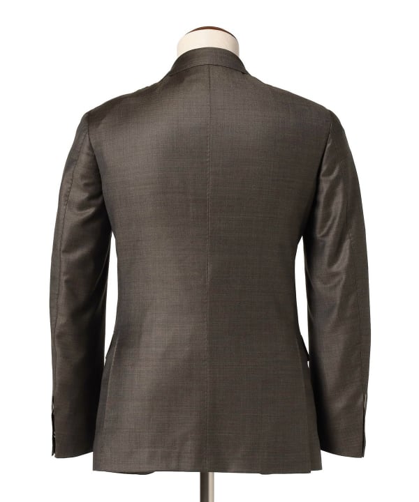 Ermenegildo Zegna シャークスキン メランジ スーツ