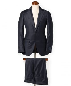 Ermenegildo Zegna シャークスキン メランジ スーツ