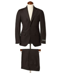 DORMEUIL ウールテック ブラウン スーツ