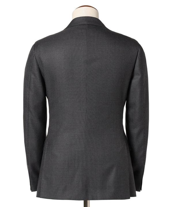 CERRUTI ウール グレンチェック スーツ
