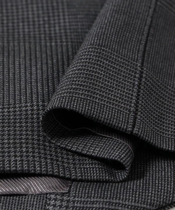 CERRUTI ウール グレンチェック スーツ