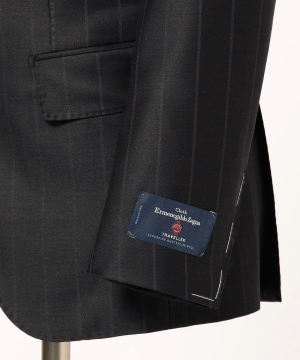 Ermenegildo Zegna 直営店 プレタポルテ ウールシルクスーツ 【公式