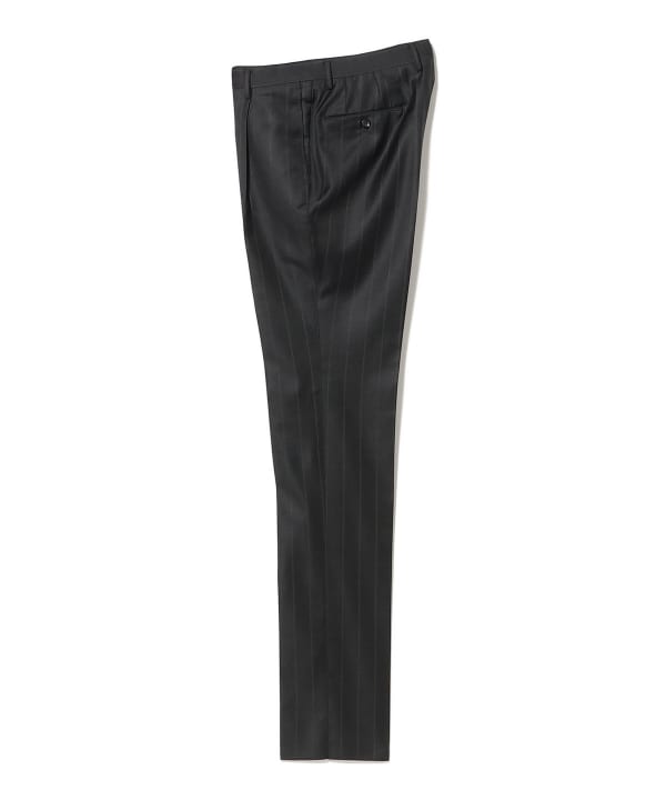 Ermenegildo Zegna ウールシルク ワイドストライプ スーツ