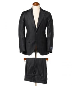 Ermenegildo Zegna Wool Silk Wide Stripe Suit