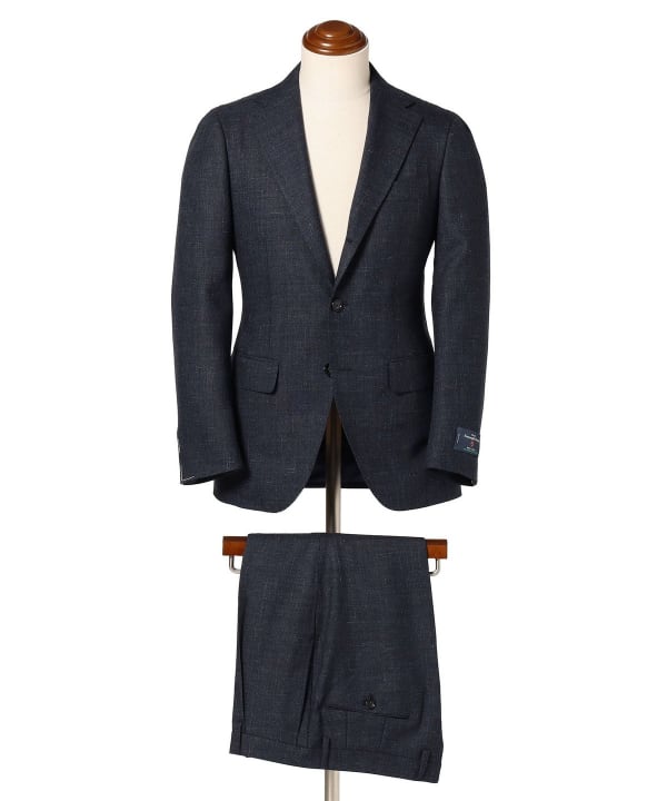 Ermenegildo Zegna ウール ソリッド スーツ