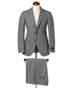 Ermenegildo Zegna ウール ソリッド スーツ