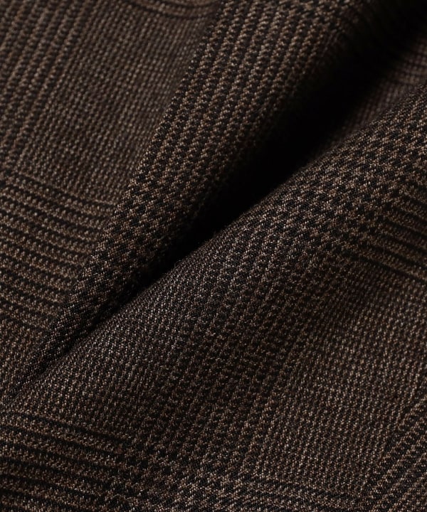 DRAGO ウールカシミヤ ブラウングレンチェック スーツ