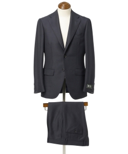 ▲【Brilla per il gusto / DORMEUIL ウィンターモヘヤ ソリッド3ボタンスーツ◎】