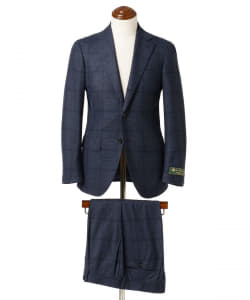 ▲Brilla per il gusto / LORO PIANA グレンチェック＋ペーン スーツ