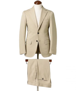 ▲Brilla per il gusto / LORO PIANA FABRIC ミックスファブリック ソリッド スーツ