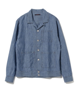 ▲THE GIGI / BELL コットンリネン シャンブレー ワークジャケット