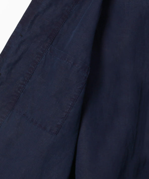 【美品】AUBERGE BEAN VEG リネン カバーオール ジャケット 40 AUBERGE(オーベルジュ) / 22SS/BEAN VEG/カバーオール/40/リネン/IDG