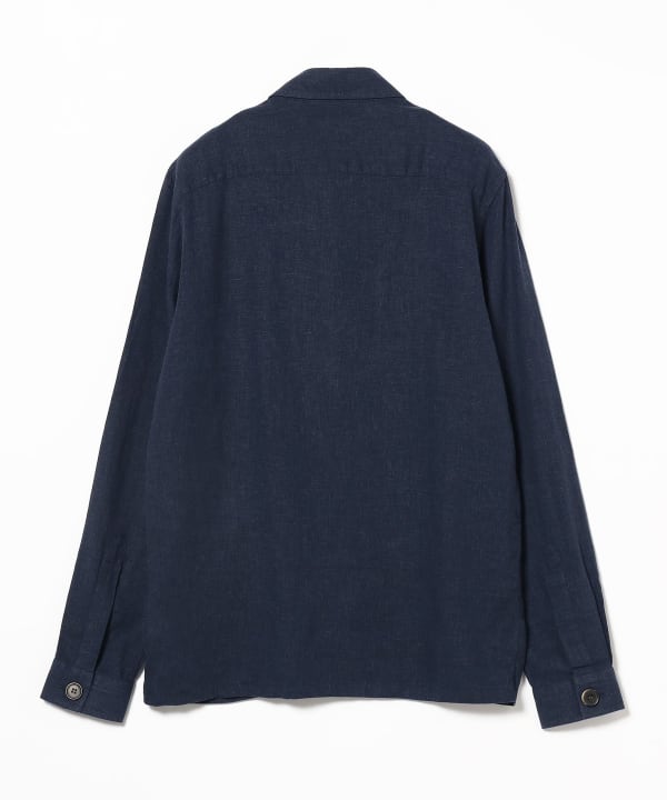 GUY ROVER ビームス別注 ミリタリーシャツ イタリア製 綿 長袖 M Brilla per il gusto（ブリッラ ペル イル グスト）【別注】GUY