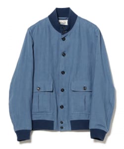 VALSTAR / リネン ドライビング ブルゾン