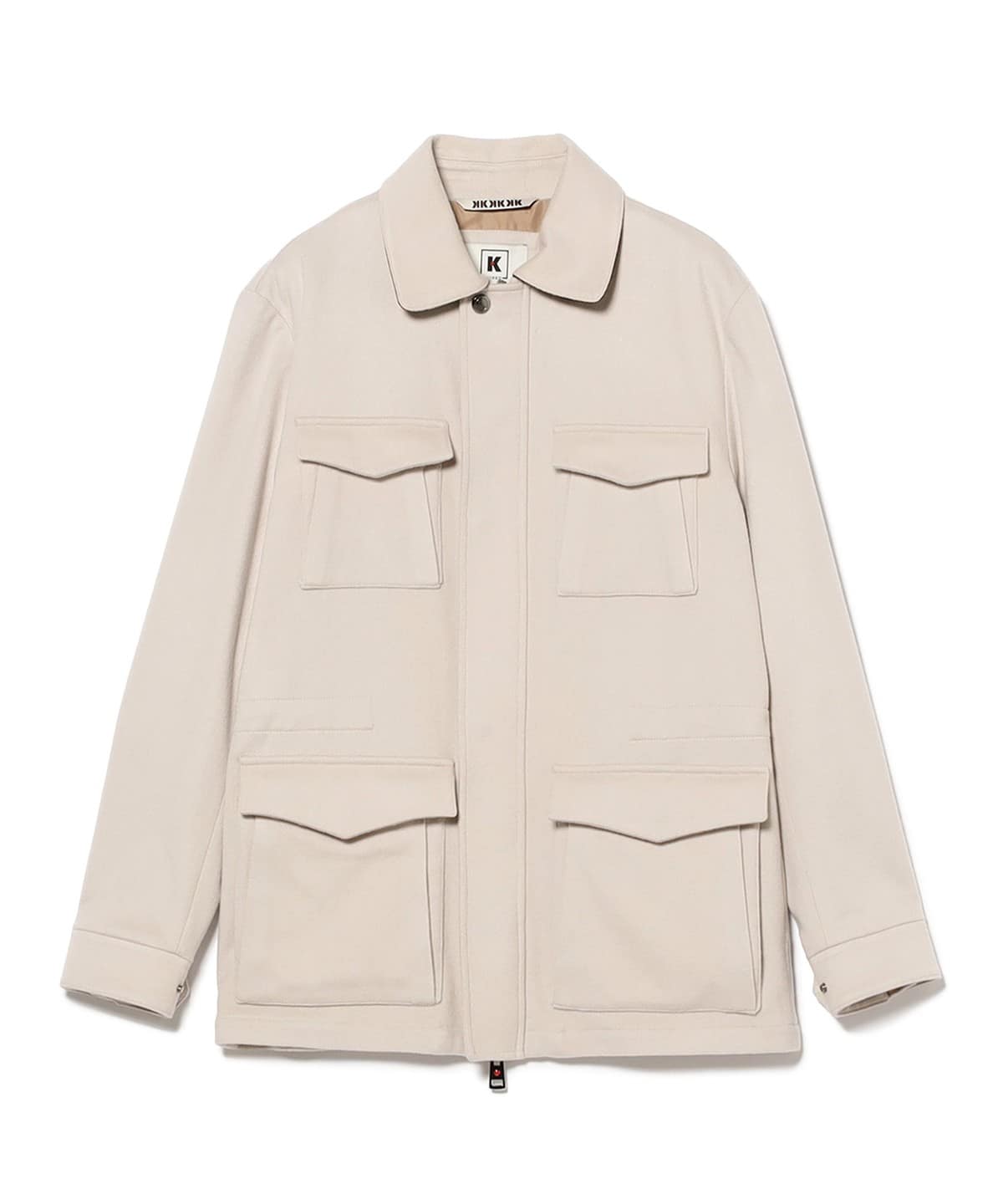 KIRED / カシミヤ ミリタリー ブルゾン ブルゾン MEN IVORY/23 48 KIRED / カシミヤ ミリタリー ブルゾン ブルゾン MEN IVORY/23 48