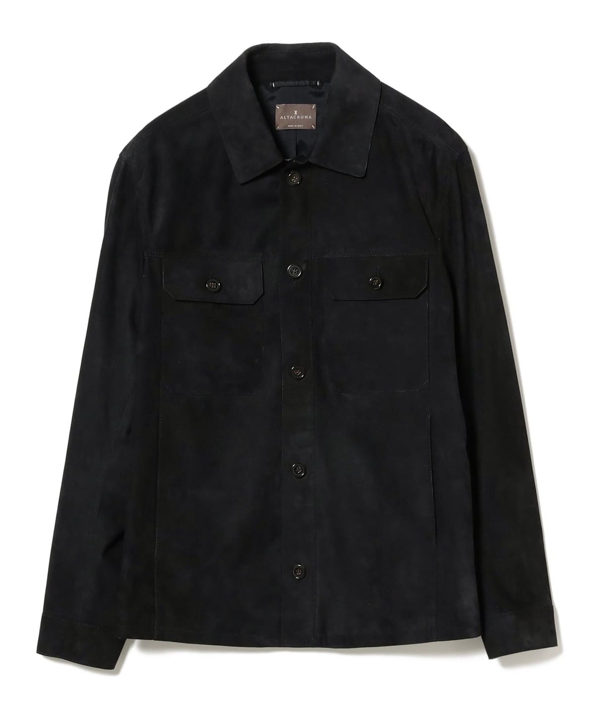 ALTACRUNA / スエード シャツブルゾン ブルゾン MEN NAVY/0490 46 ALTACRUNA / スエード シャツブルゾン ブルゾン MEN NAVY/0490 46