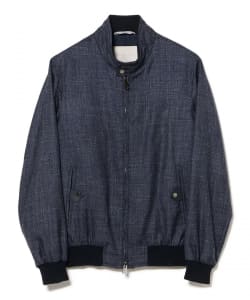 SANNINO / ミックスファブリック メランジ ブルゾン
