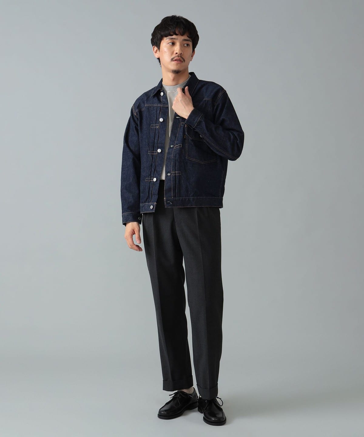 AUBERGE BARBIZON BK サイズ44 AUBERGE BARBIZON BK サイズ44 Japon(40(MEN) Navy Blue/ネイビー