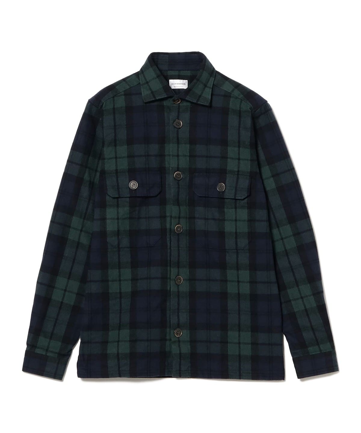 GUY ROVER ビームス別注 リネンシャツジャケット Brilla per il gusto（ブリッラ ペル イル グスト）【別注】GUY