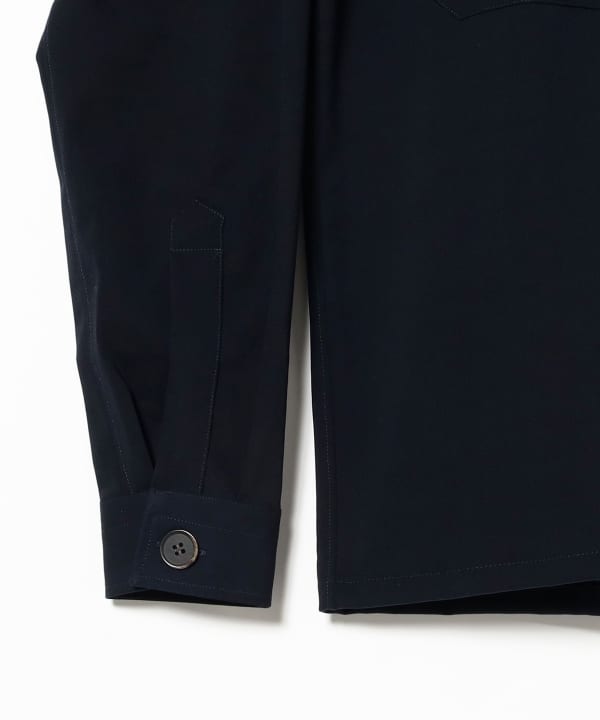 美品 GUY ROVER 2ポケット ソリッド シャツブルゾン 長袖　黒 Brilla per il gusto（ブリッラ ペル イル グスト）【別注】GUY