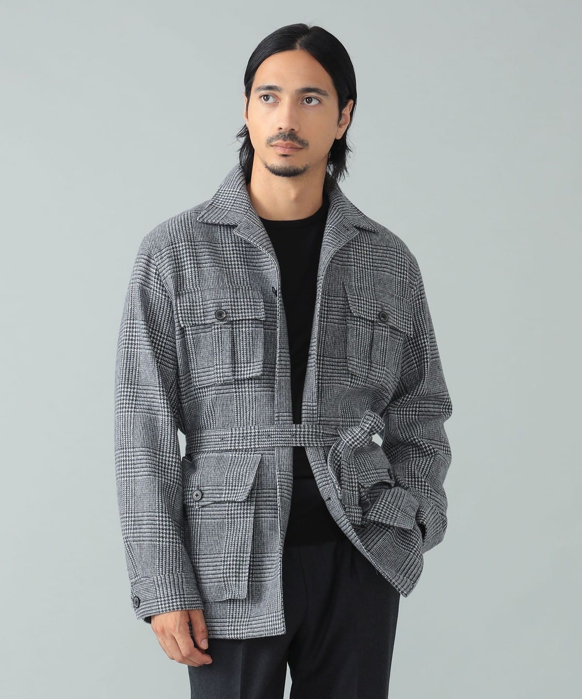 yʒzD. C.WHITE / O`FbN Tt@WPbg u] MEN BLACKxWHITE/1 50