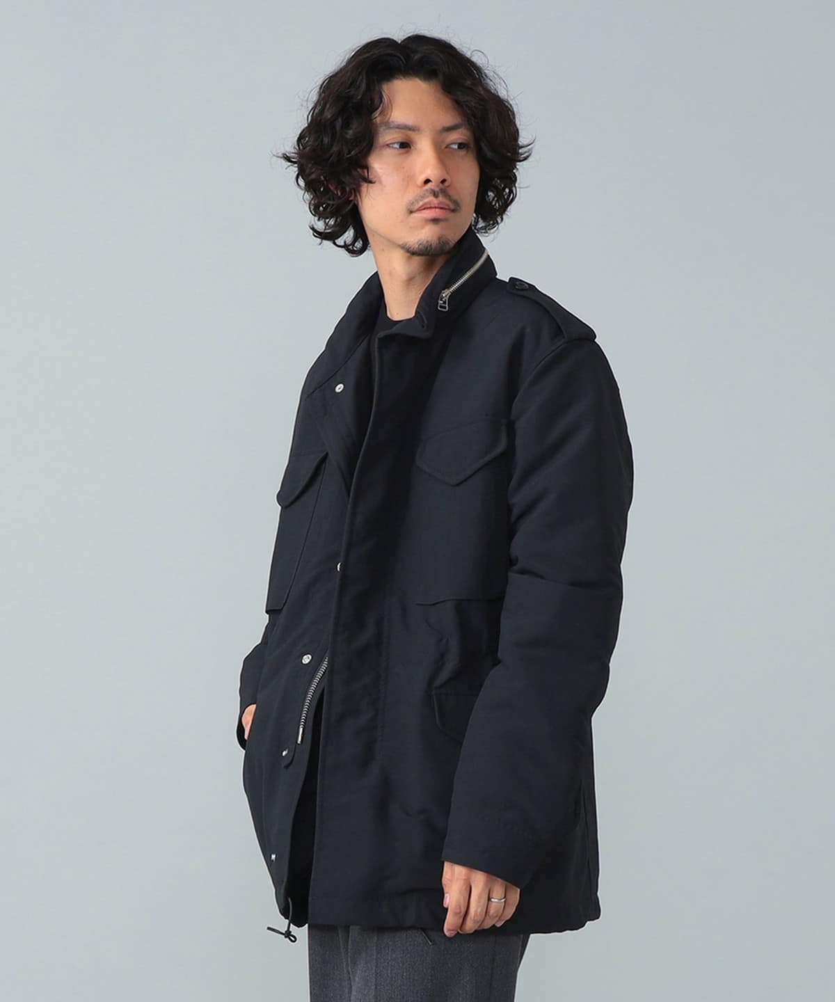 【別注】M. I.D. A. ミダ / M-65 ミリタリージャケット ブルゾン MEN BLACK M 【別注】M. I.D. A. ミダ / M-65 ミリタリージャケット ブルゾン MEN BLACK M