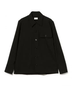 GUY ROVER / 1ポケット ポリエステルウール シャツブルゾン