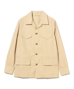 BRIGLIA 1949 / コットンポリエステル ミリタリージャケット