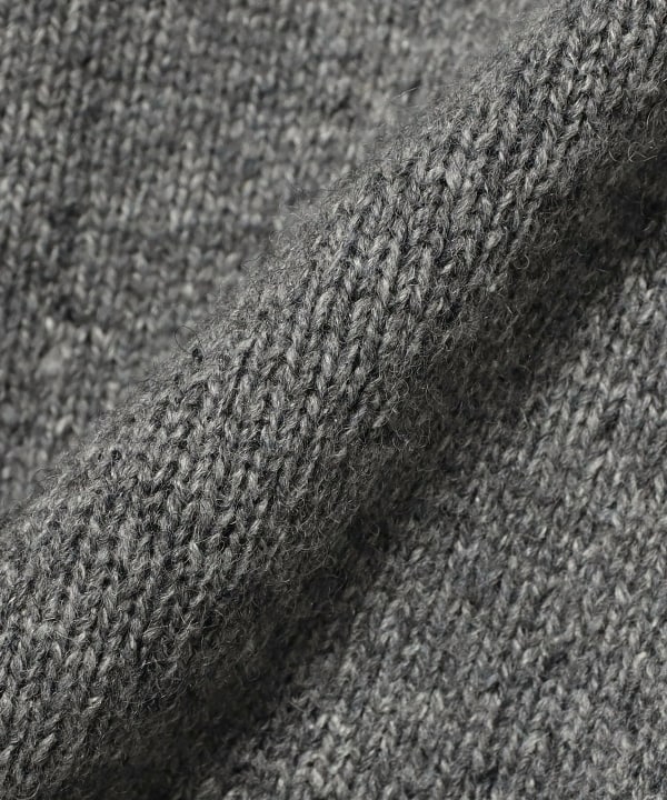 LARDINI / ウールナイロン ネップツイード カバーオール ニットジャケット