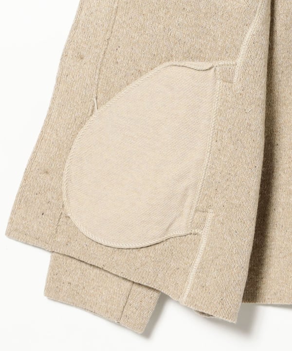 LARDINI / ウールナイロン ネップツイード カバーオール ニットジャケット
