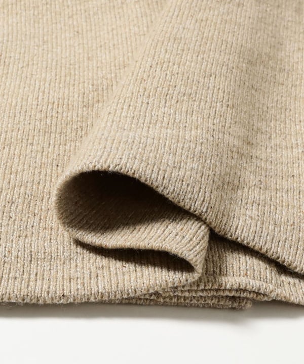 LARDINI / ウールナイロン ネップツイード カバーオール ニットジャケット