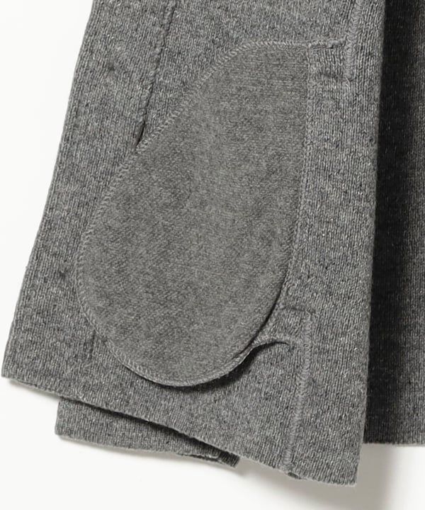 LARDINI / ウールナイロン ネップツイード カバーオール ニットジャケット
