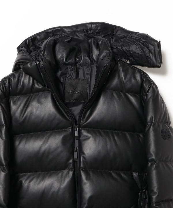 MONCLER / POTZMAUER シープレザー ダウンジャケット