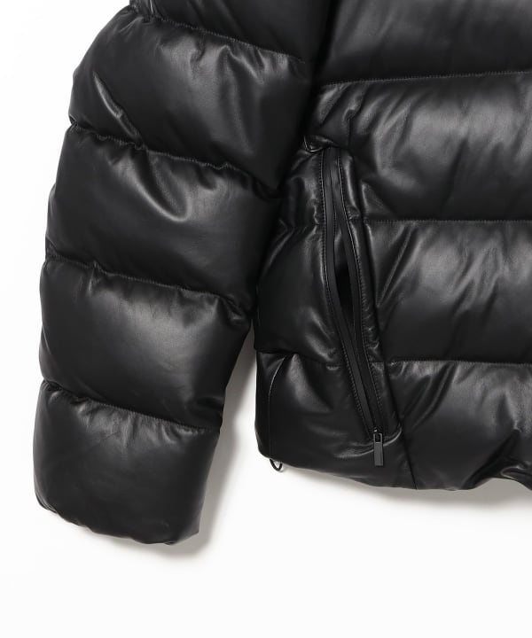 MONCLER / POTZMAUER シープレザー ダウンジャケット