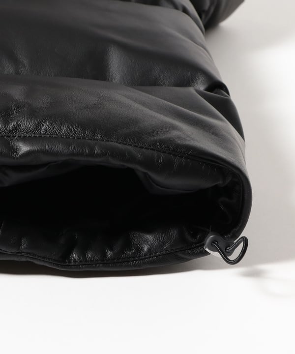 MONCLER / POTZMAUER シープレザー ダウンジャケット