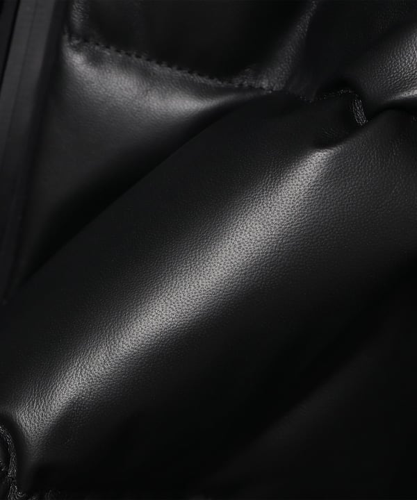 MONCLER / POTZMAUER シープレザー ダウンジャケット